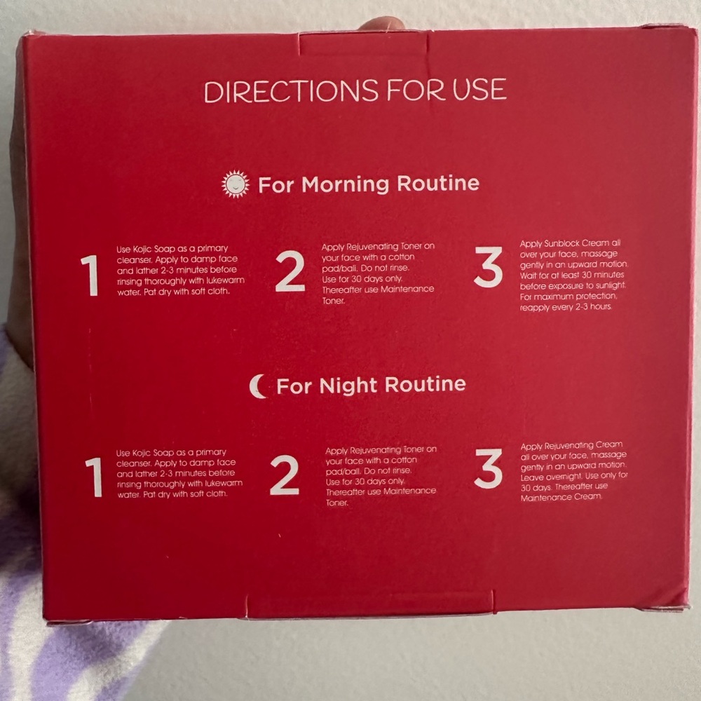 Skin Expert Premium Rejuvenating Set - Red - Picture 2 of 2